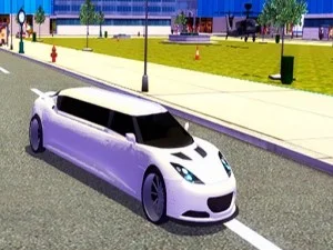 Big City Limo Car Driving Game